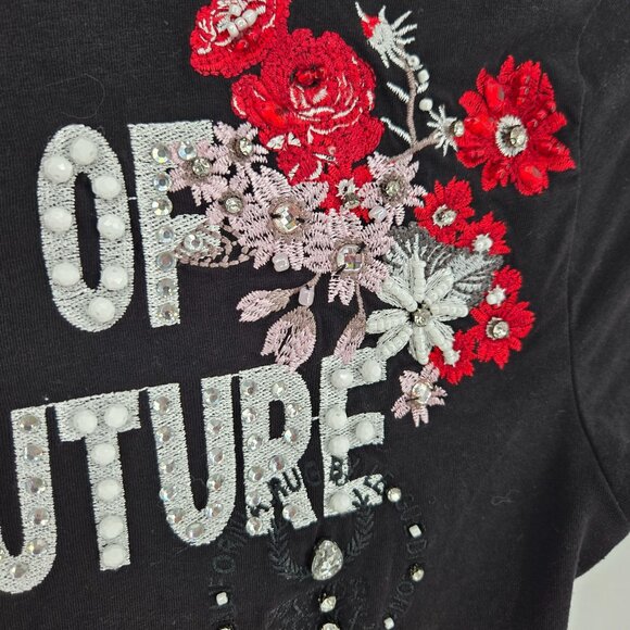 Nice Istanbul womens EU 36 US Small beaded vision of the future shirt - Picture 9 of 10